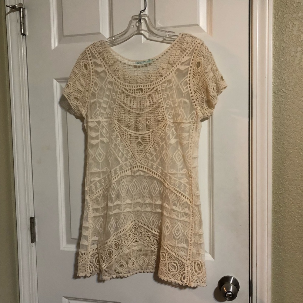 Lace Tunic Blouse